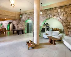 The lobby and kitchen - Mizpe Shnei Hayamim