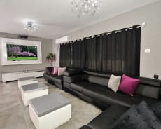 Living room & Kitchen - Villa Prestige