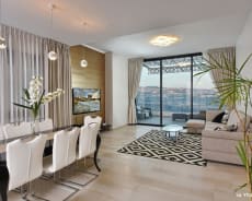 Living room & Kitchen - Sky Cliff Mansion