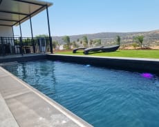 The yard & The pool - Meytarim Mansion