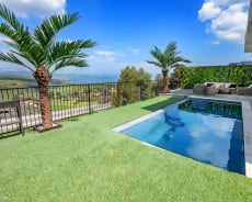The yard & The pool - Villa Aria Kinneret