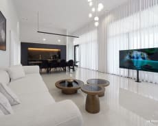Living room & Kitchen - Villa Evia